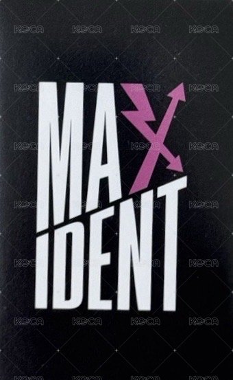 MAXIDENT yzy 特典卡  背面