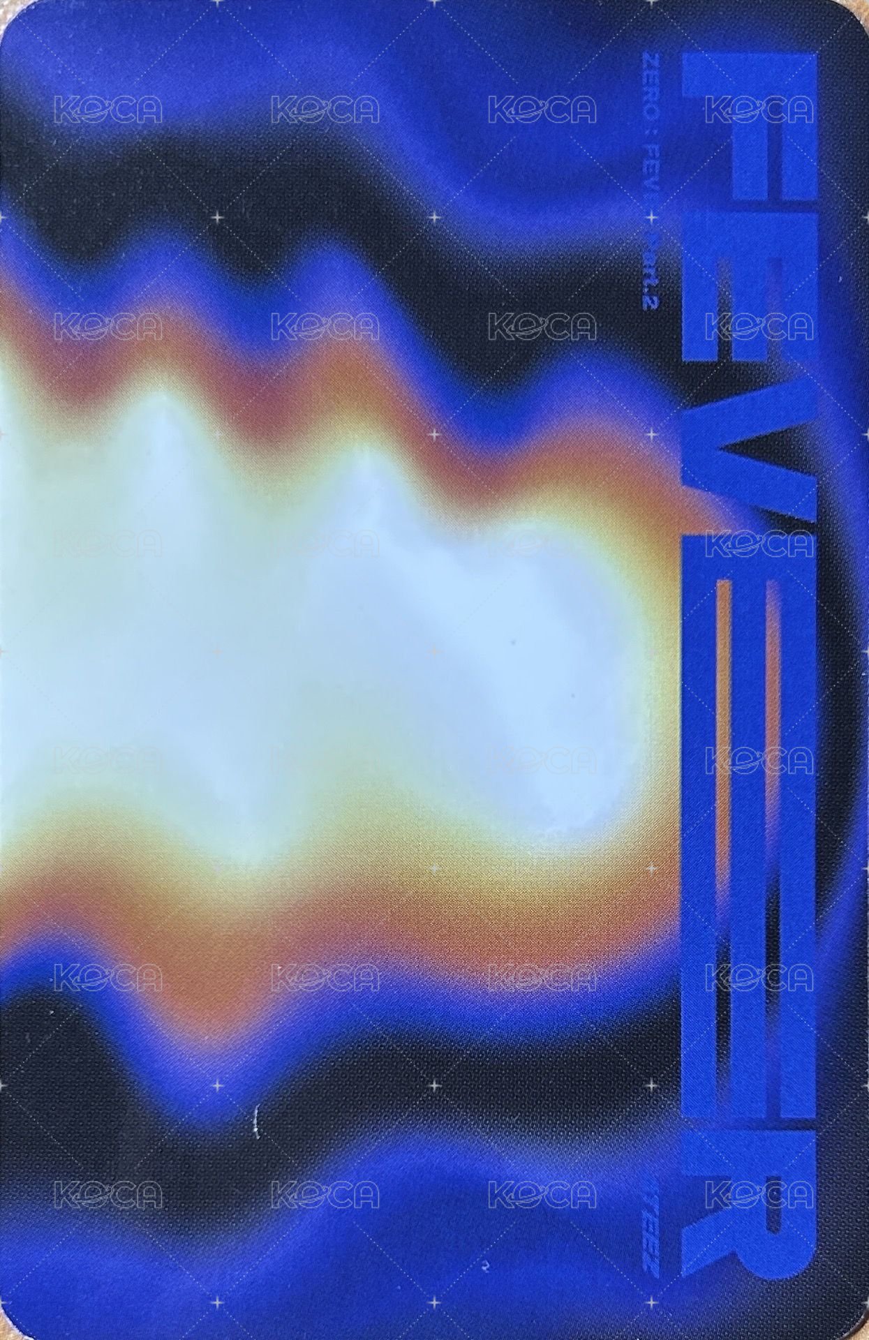 Fever pt.2 hottracks 簽售卡  背面