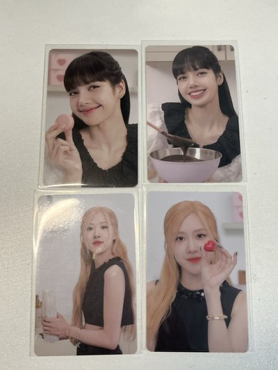 LISA Rosé BP墨情人節💌小卡