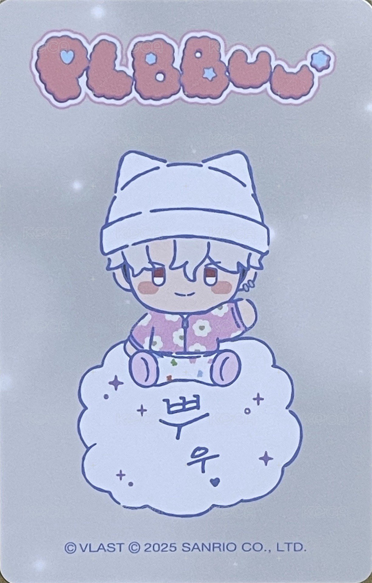 BBUU! 專輯卡  背面