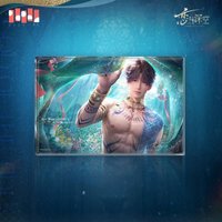 小海神 夜光流沙擺件