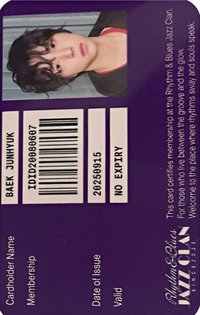 I Did It ididit 專輯卡 ID卡