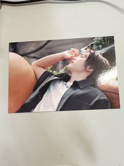 teazle 飲料代言明信片