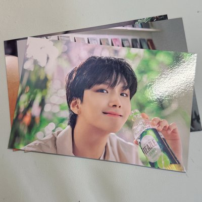 teazle 飲料代言明信片