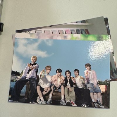 teazle 飲料代言明信片