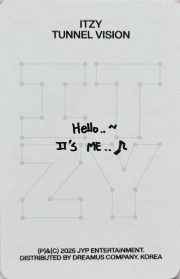 TNVS BOX 專輯卡  背面