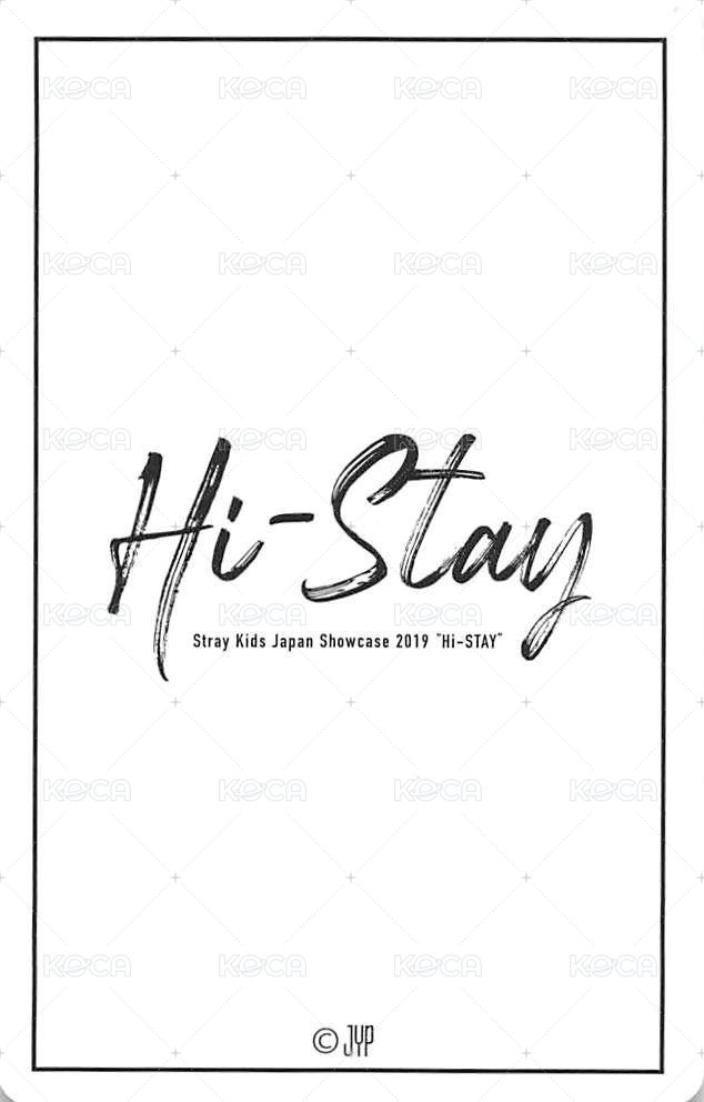 日本 1st showcase 周邊卡 小卡組 背面