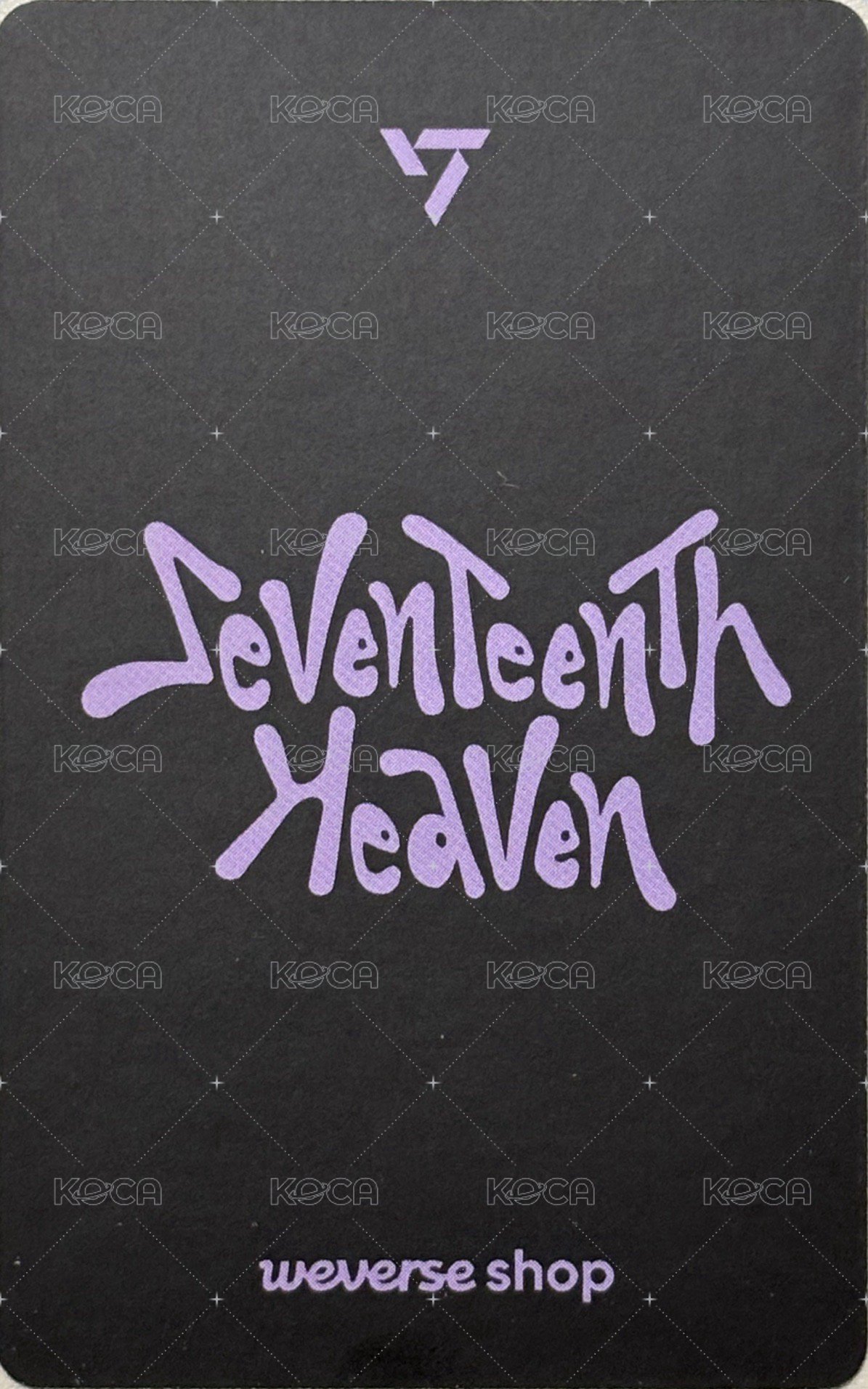 MINI11 wvs mk 簽售卡  背面