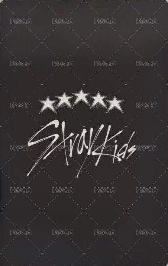 5-STAR yzy 快閃店 特典卡  背面