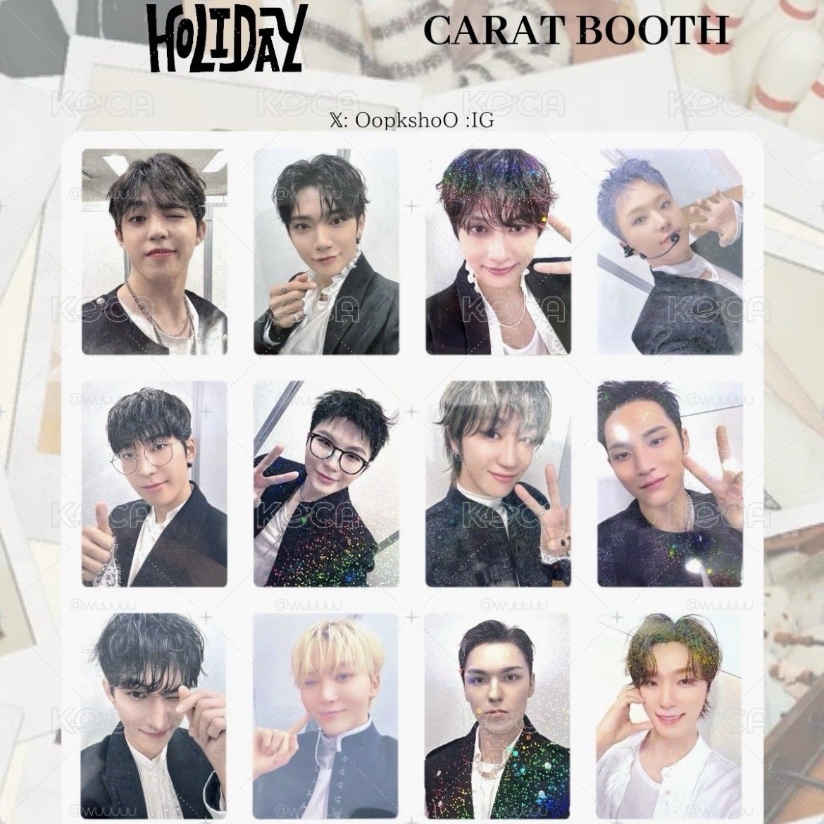 DINO2025 JAPAN FANMEETING 'HOLIDAY'小卡】Seventeen Holiday FC會員