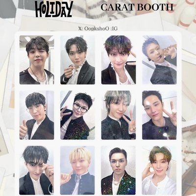 Seventeen Holiday FC會員續費卡 閃卡