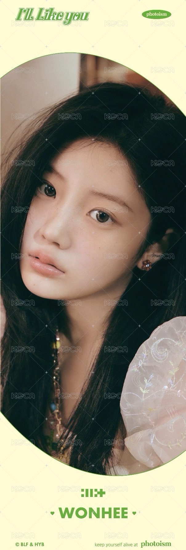 PHOTOISM 人生四格卡 I’ll Like You 快閃店 背面