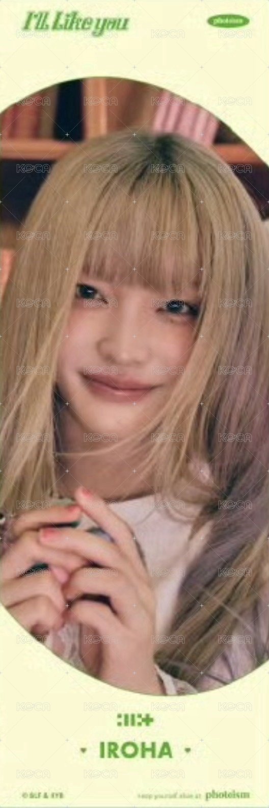 PHOTOISM 人生四格卡 I’ll Like You 快閃店 背面