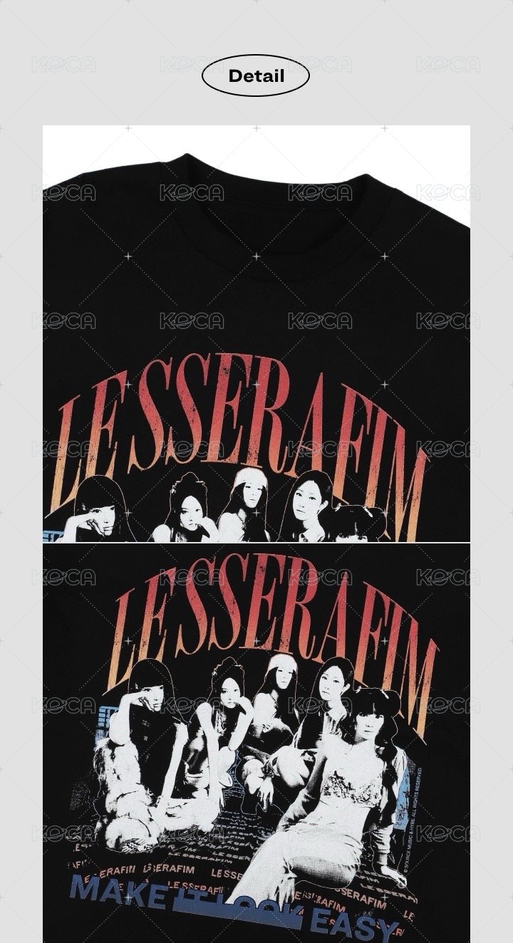 [LE SSERAFIM x Peaches.] PHOTO S/S T-SHIRT