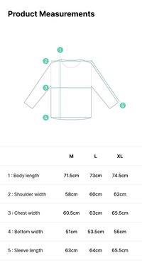 [LE SSERAFIM x Peaches.]STAPLE CREWNECK SWEATSHIRT