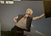 The Action 海報 預錄附的 塑膠材質海報