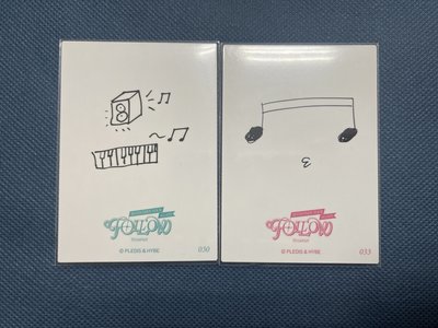 Follow Again手繪卡背-俊勳🐱🍚