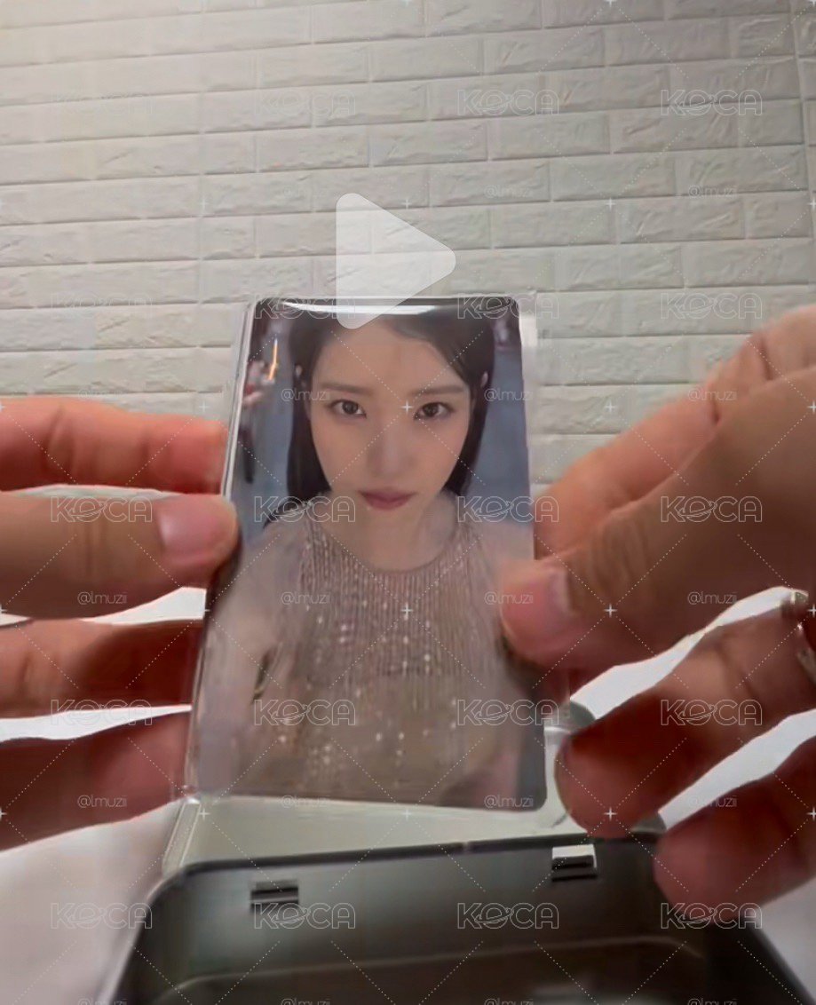 IU演唱會周邊鐵盒卡