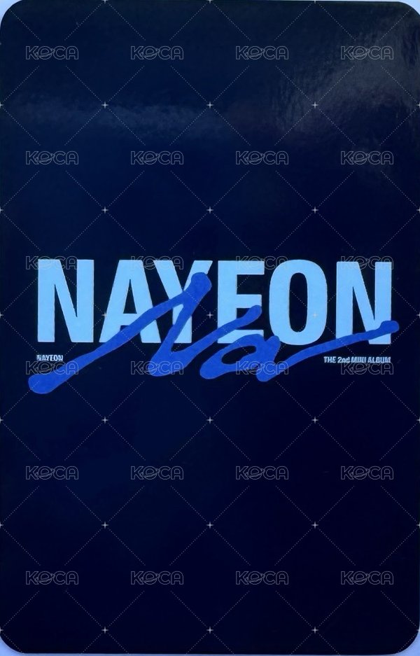 NA mp 寫真版特典 特典卡  背面