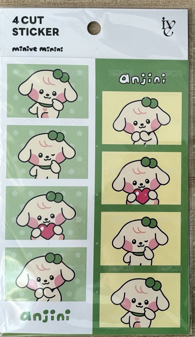 安人生四格貼紙