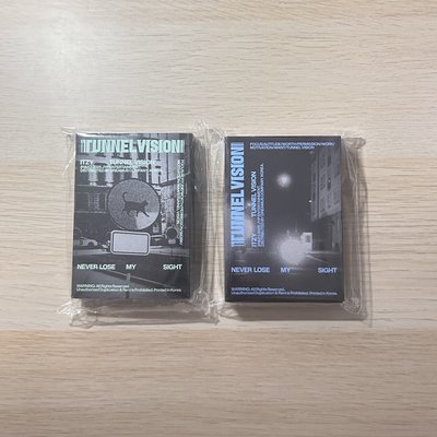 ITZY TUNNEL VISION 電子專 專輯 未拆專 TV 禮志 Lia 留真 彩領 有娜