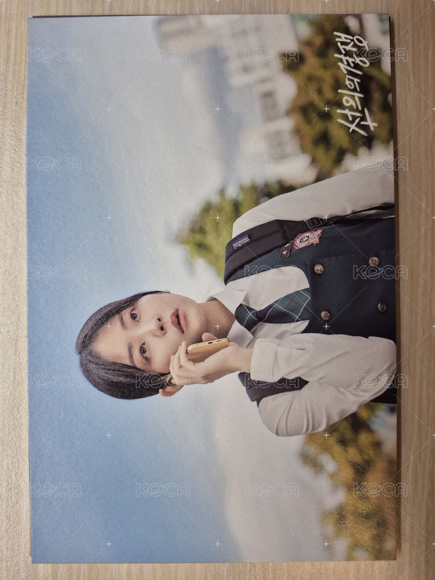 善競周邊1.0 明信片  背面