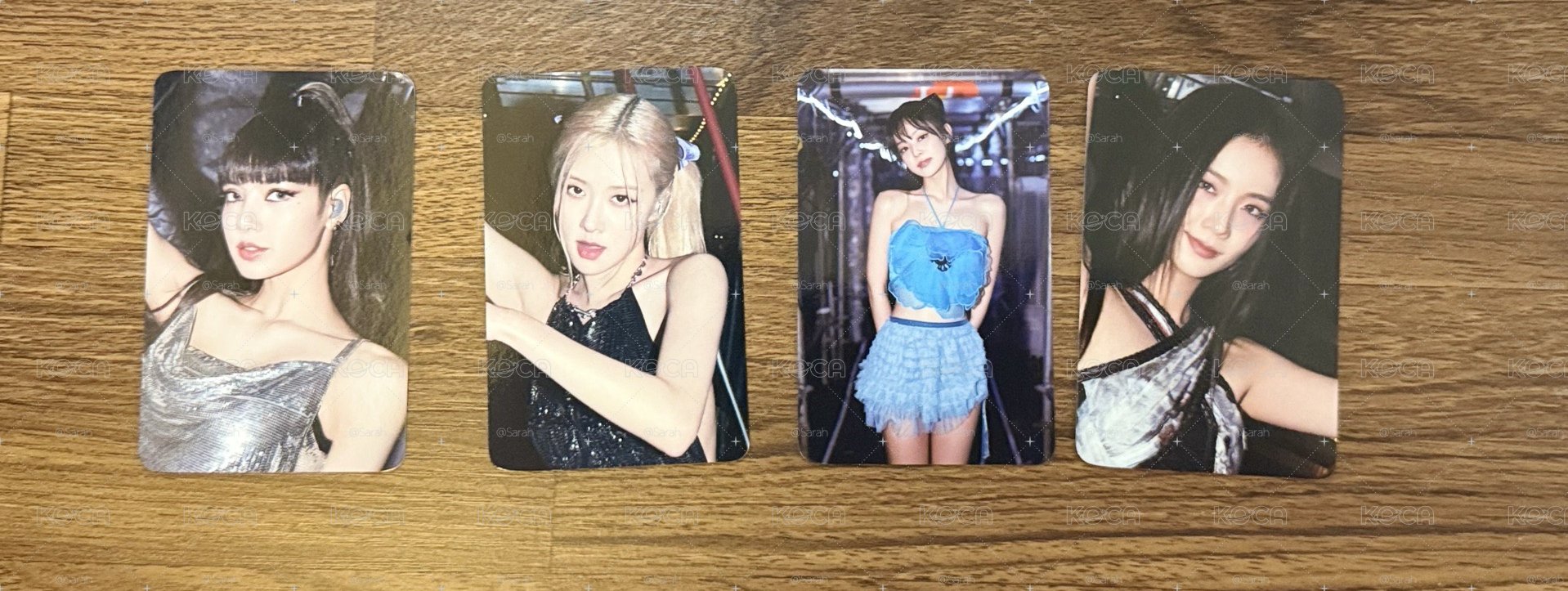 BP Born Pink 吊牌小卡組 