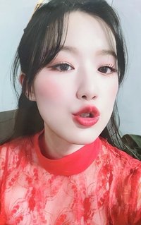 I BURN am 2.0 簽售卡 紅衣嘟嘴刷