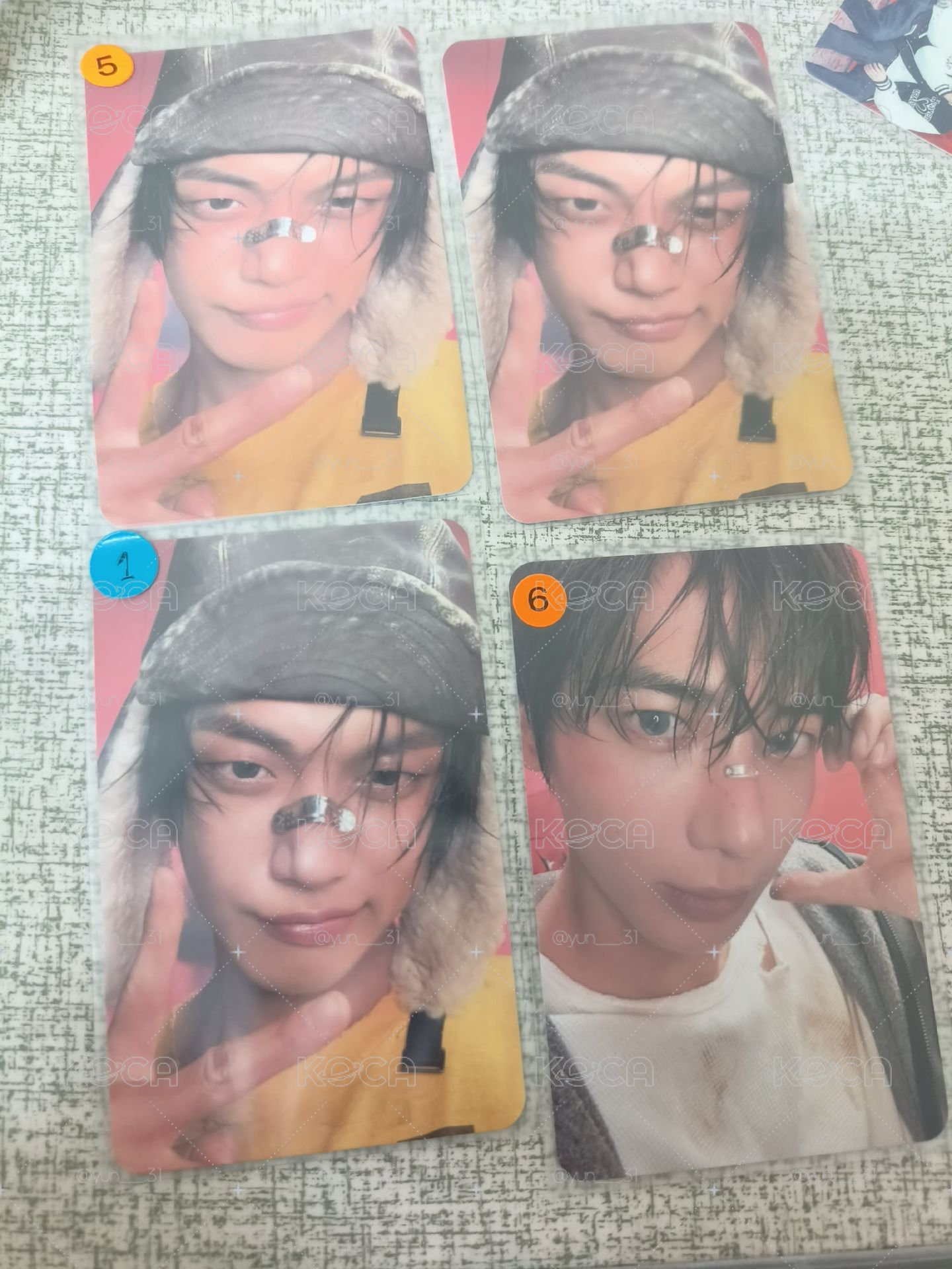 TXT 專輯卡 特典卡 特典 回憶錄隨機卡 夏寫卡 粽卡 幸運卡