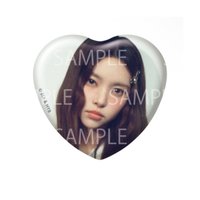 時よ止まれ 徽章 ILLIT CAFE in SWEETS PARADISE 心形徽章