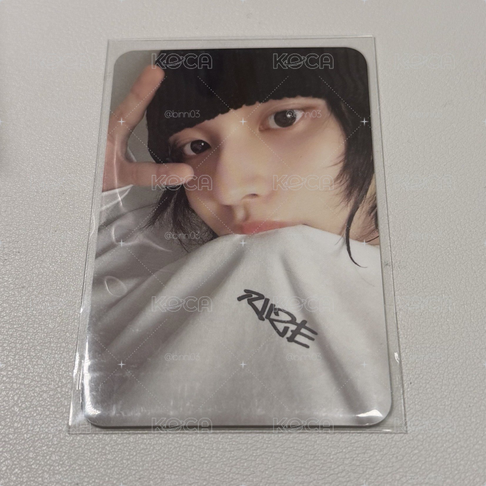 RIIZE WONBIN情人節衣服卡 