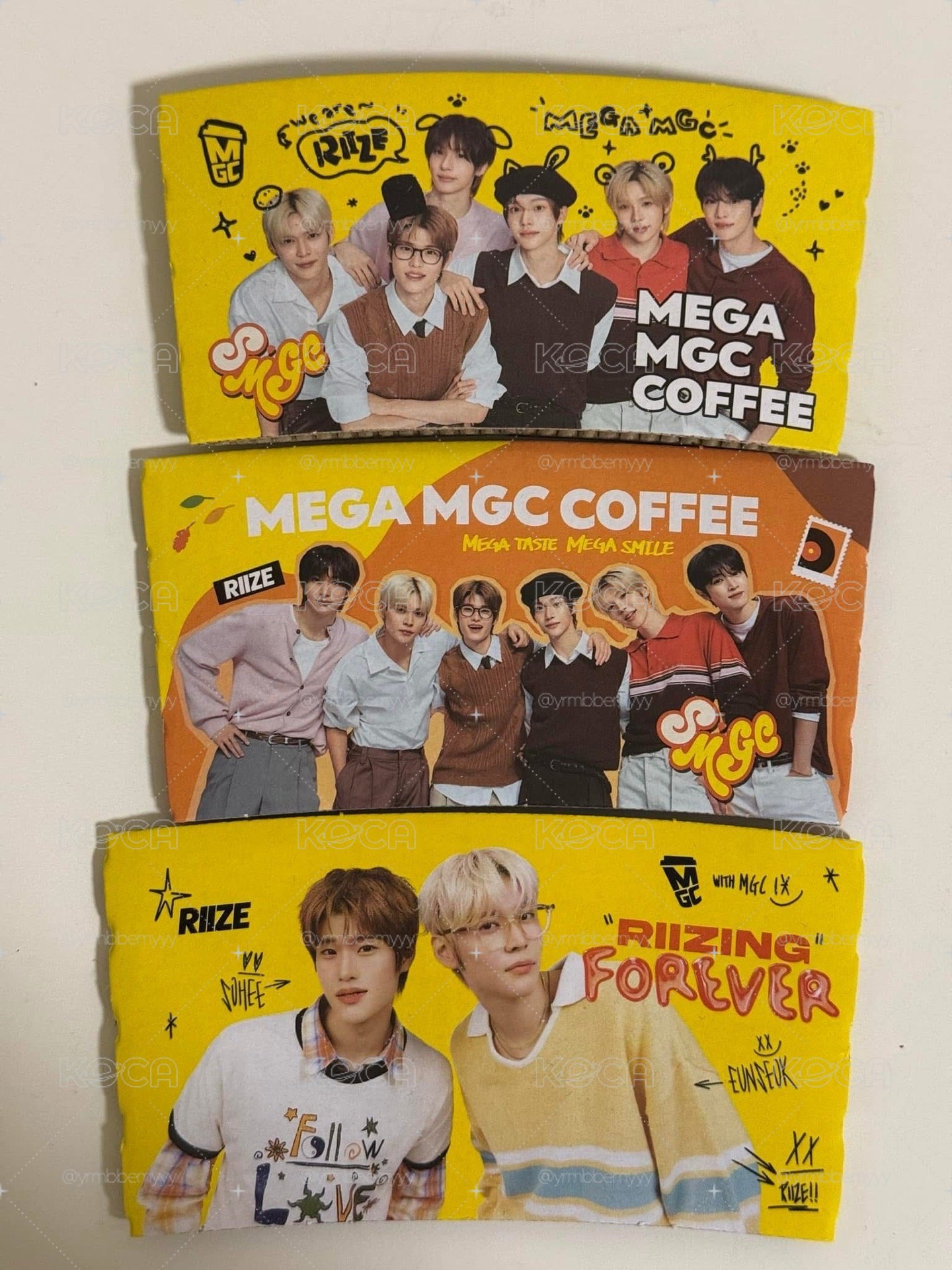 MEGA COFFEE 杯套