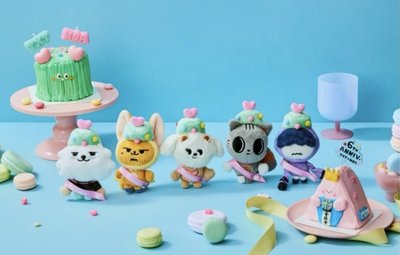 ⚐˒˒角巴兔六週年套裝