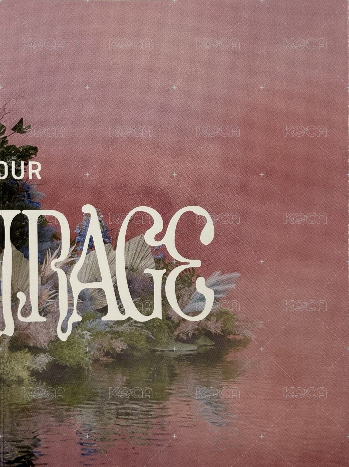 23‘巡迴 入場卡 / 場限卡 日巡折頁 背面