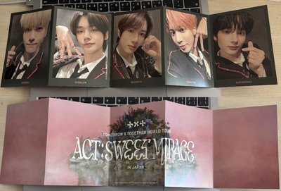 TXT｜ACT:SWEET MIRAGE 日巡折頁