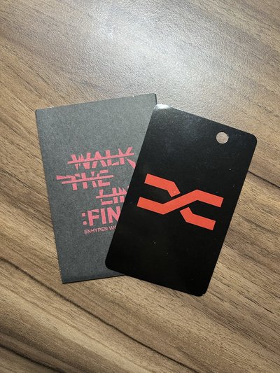 ENHYPEN WTL FINAL JAKE 沈載倫 入場卡