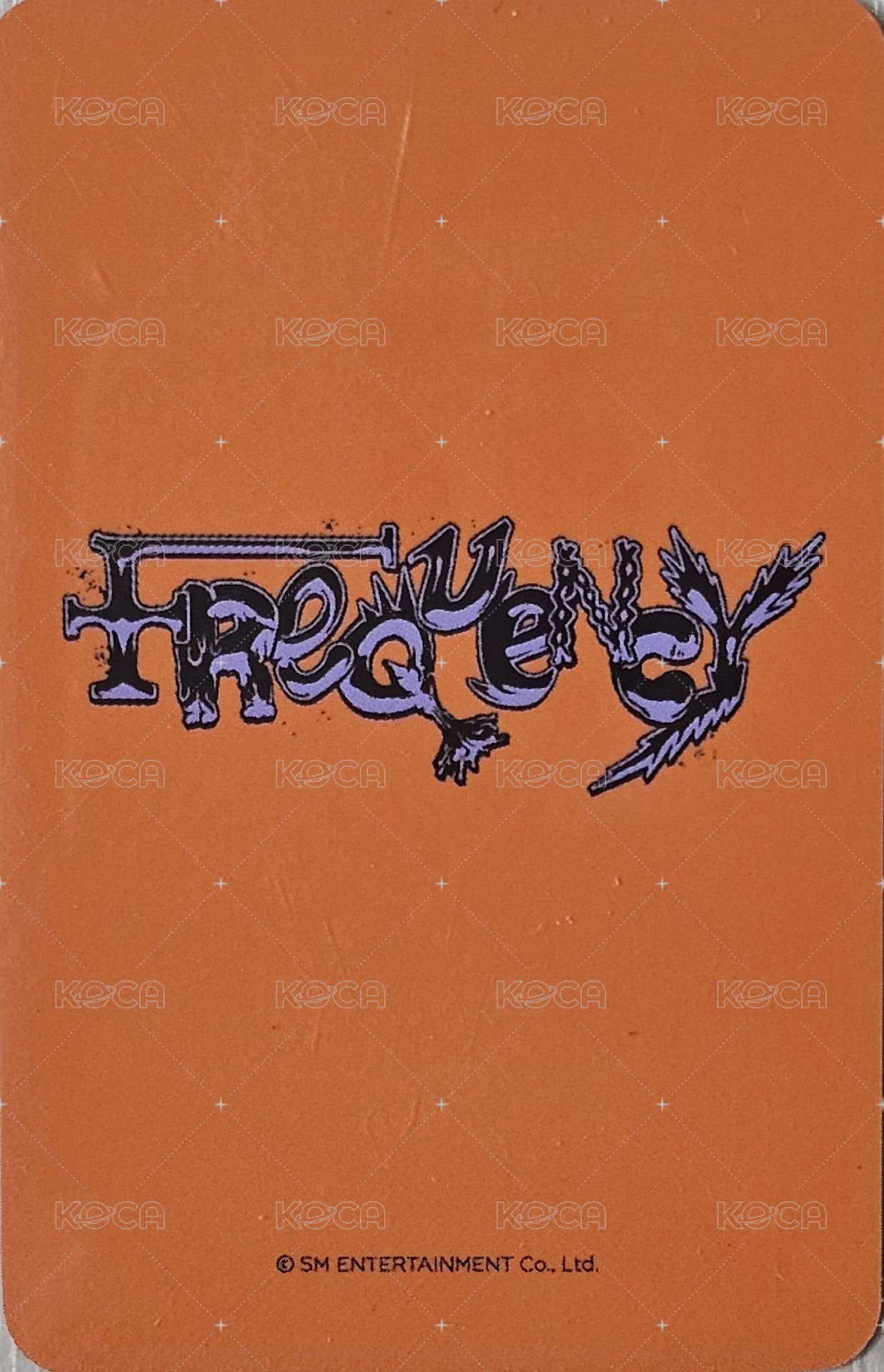 FREQUENCY wm 幸運卡  背面