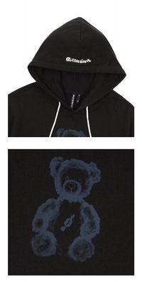 熊熊帽T Hoodie (Black)