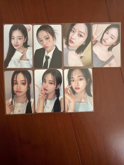 IVE 安俞真 CLIO代言卡