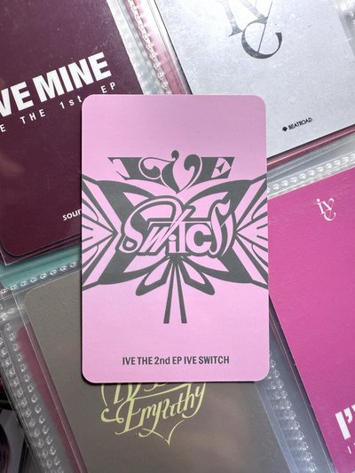 ❇️ IVE SWITCH 船特 特別版 特典卡 秋