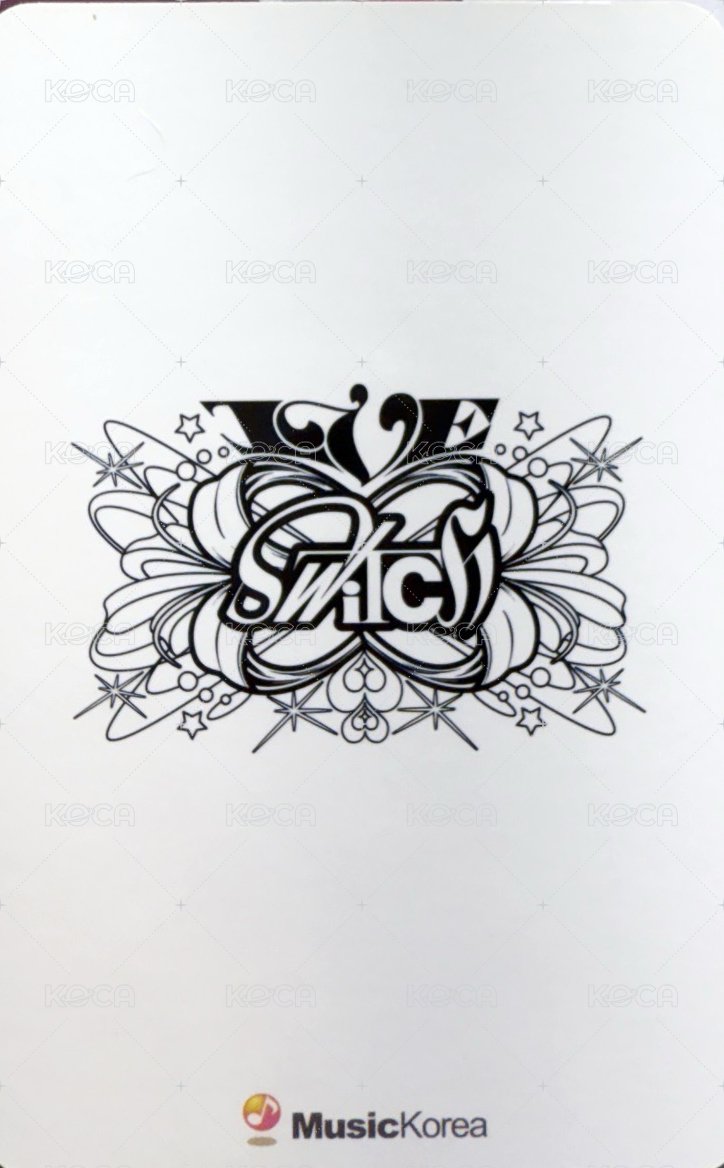 IVE SWITCH mk 2.0 幸運卡  背面