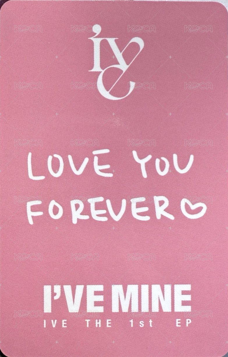 I'VE MINE sw 13.0 簽售卡 馬來西亞瑞 背面