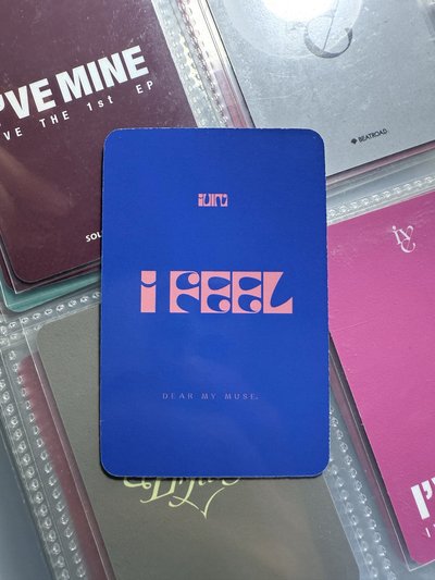 ✴️ I feel dmm 5.0 簽售卡 B ver. 麵