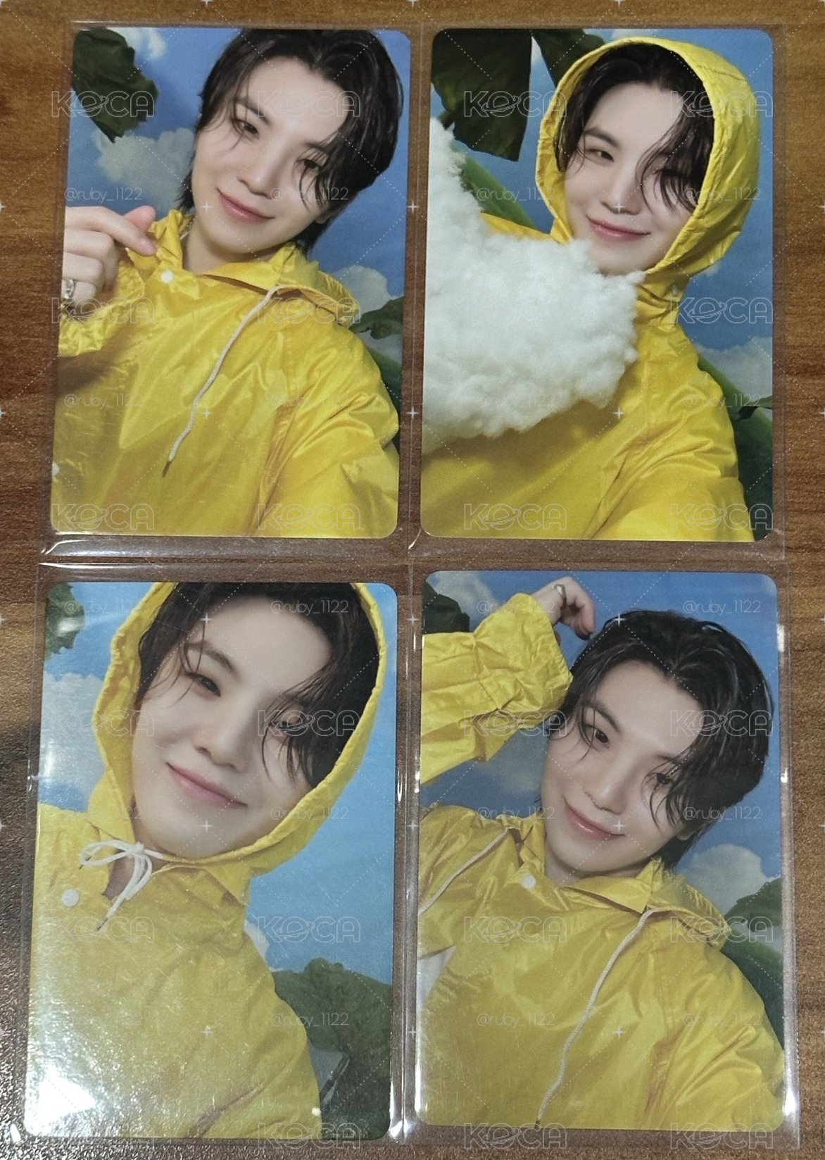 勳 雨衣隨機卡一鍵畢業set