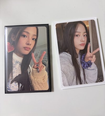 newjeans 敏專卡 愛心耳環比耶 髮圈 便宜出