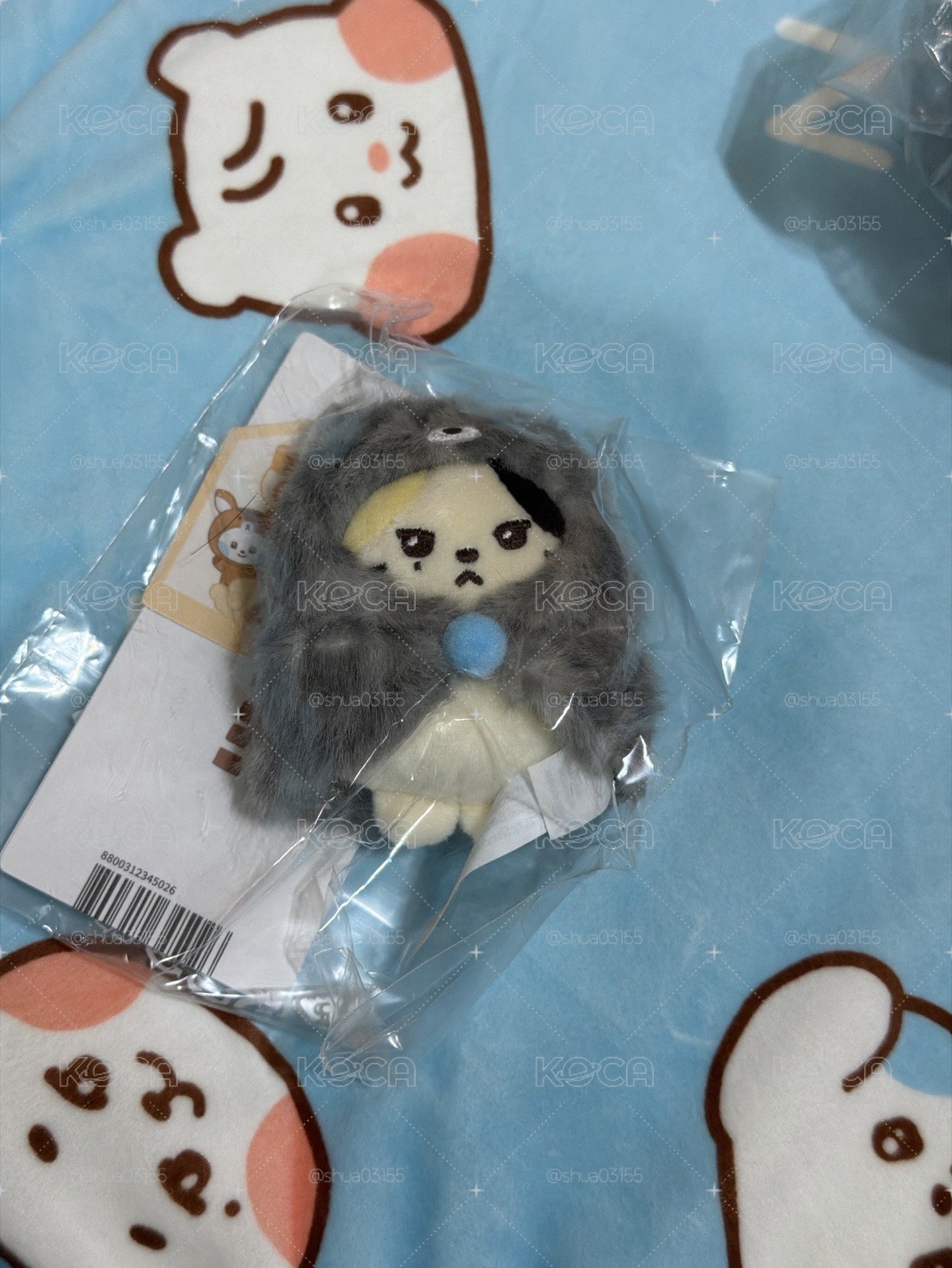 Rinini動物吊飾娃