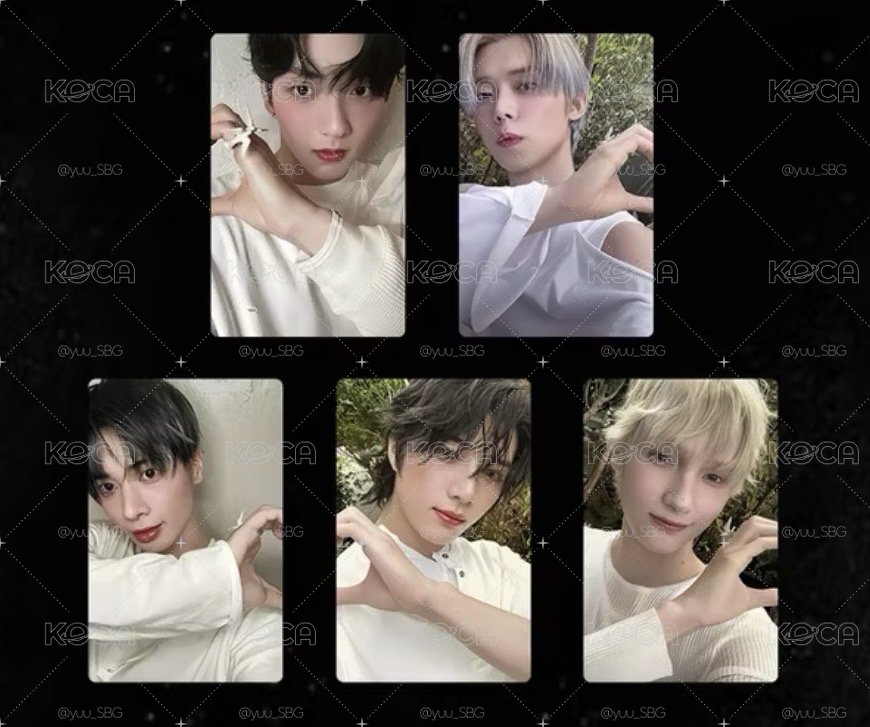 TXT Starkissed 日專小卡