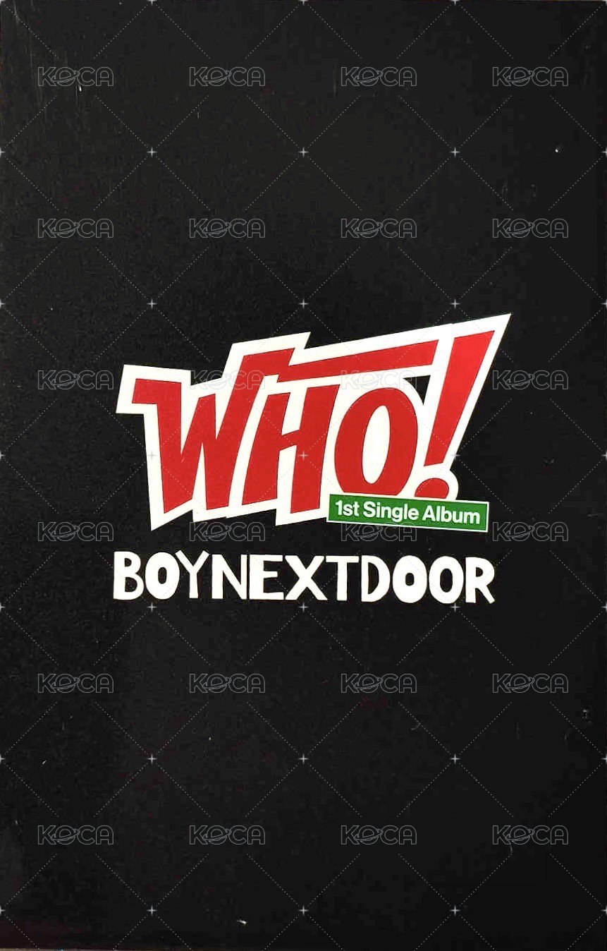 WHO! LINE Music 音源親簽 抽選卡  背面