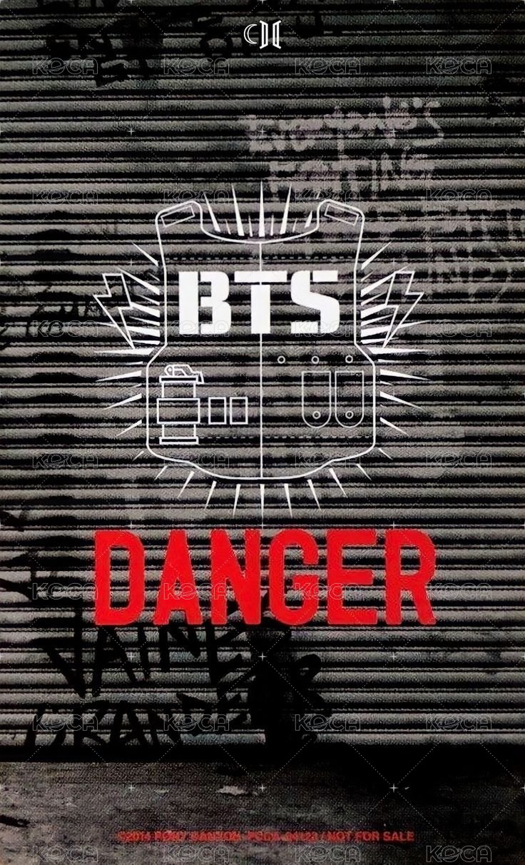 Danger日專 通常盤 專輯卡  背面