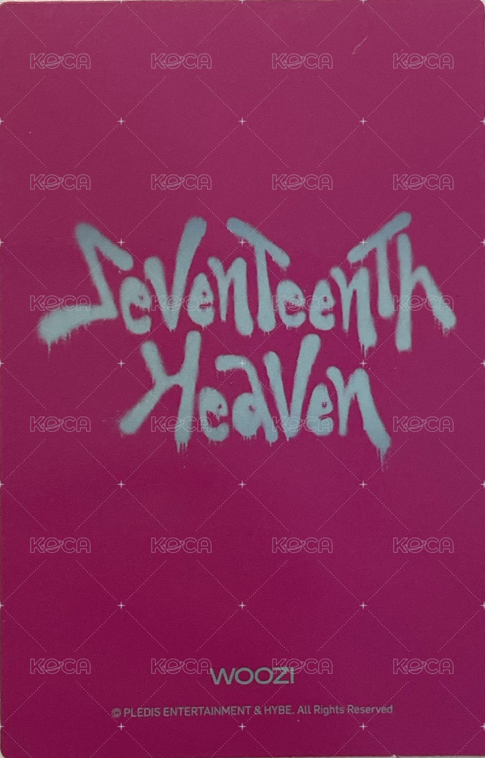 MINI11 周邊卡 早版鐵盒卡 背面